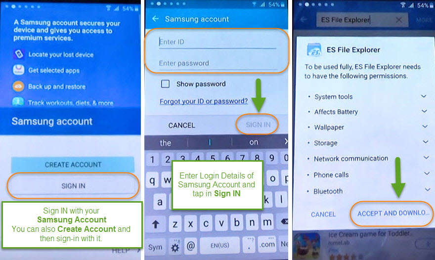 How to Bypass Google Account on Samsung A3, A5, A7 Or J1, J5, J7