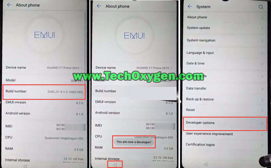 Bypass Google Account Huawei Y7 Prime, Y7 Pro 2019 FRP BYPASS