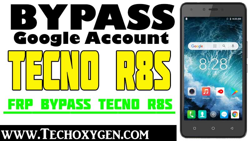 TECNO R8S FRP Bypass Google Account Unlock FRP Without PC